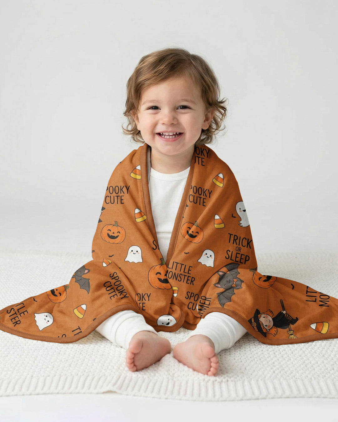 Spooky Cute Dreamer Bamboo Blanket
