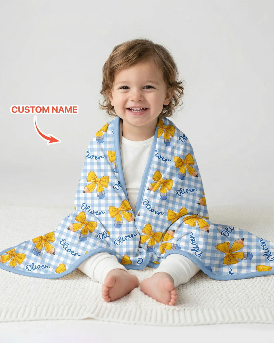 Coquette Back To School Bamboo Blanket