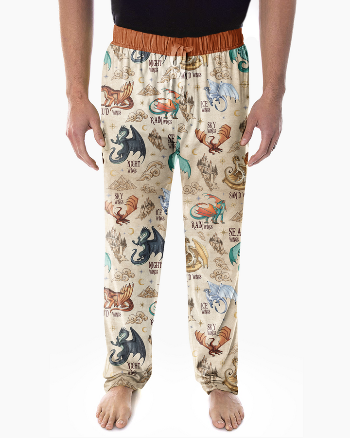 Elemental Dragons Bamboo Men's Pajama Set