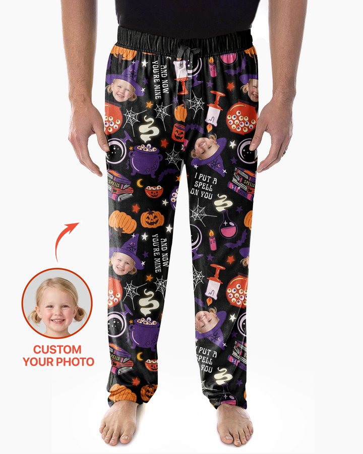 Halloween Little Witch Bamboo Men's Pajama Set