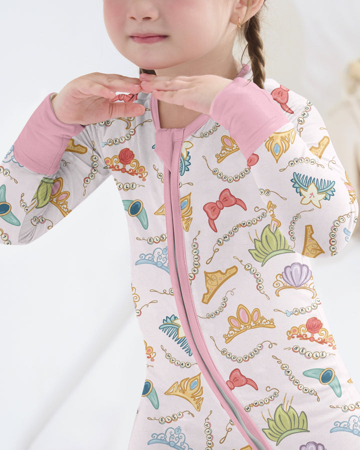 Princess Crowns Bamboo Convertible Zippy