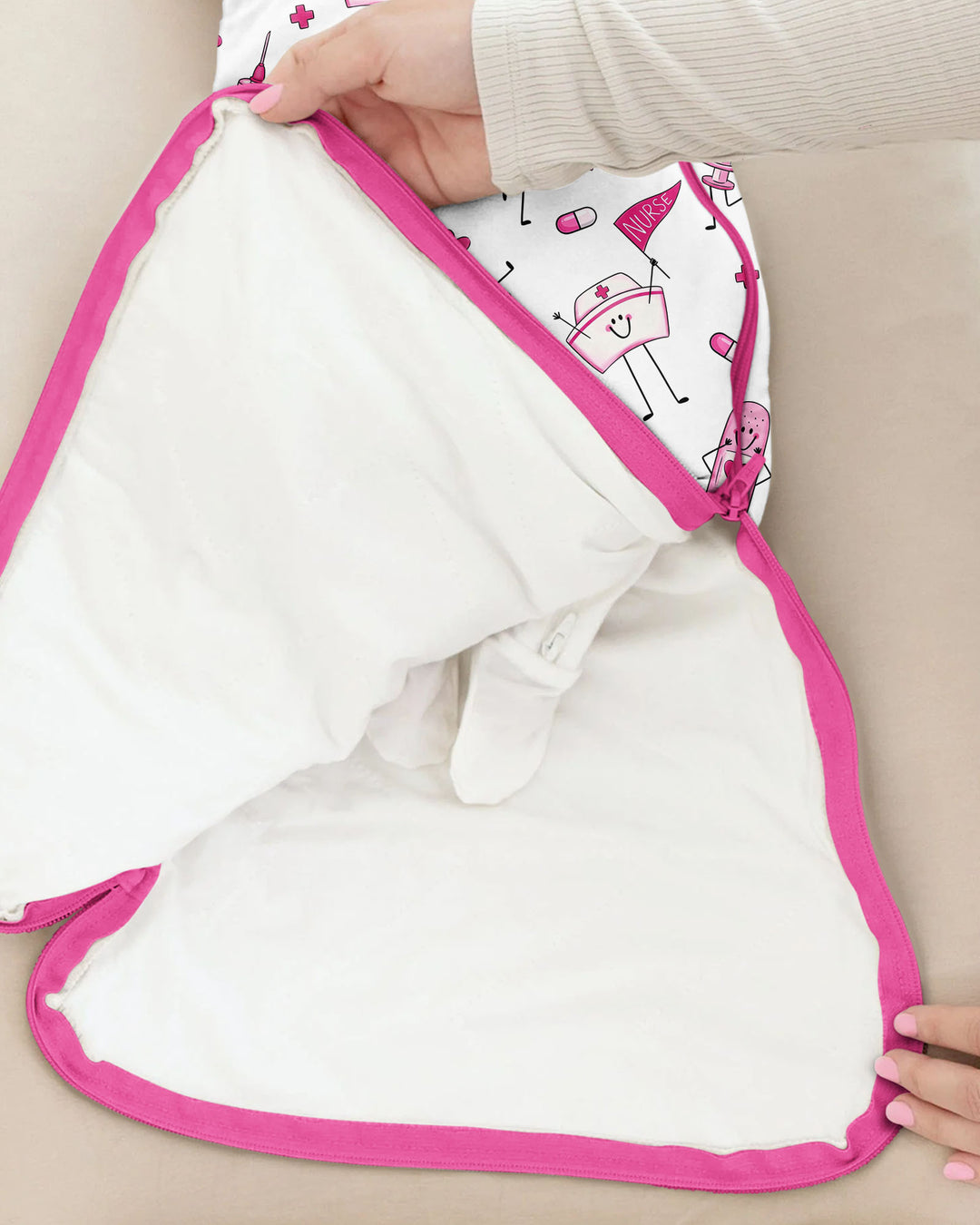 Cute Nurse Crew Bamboo Sleep Bag