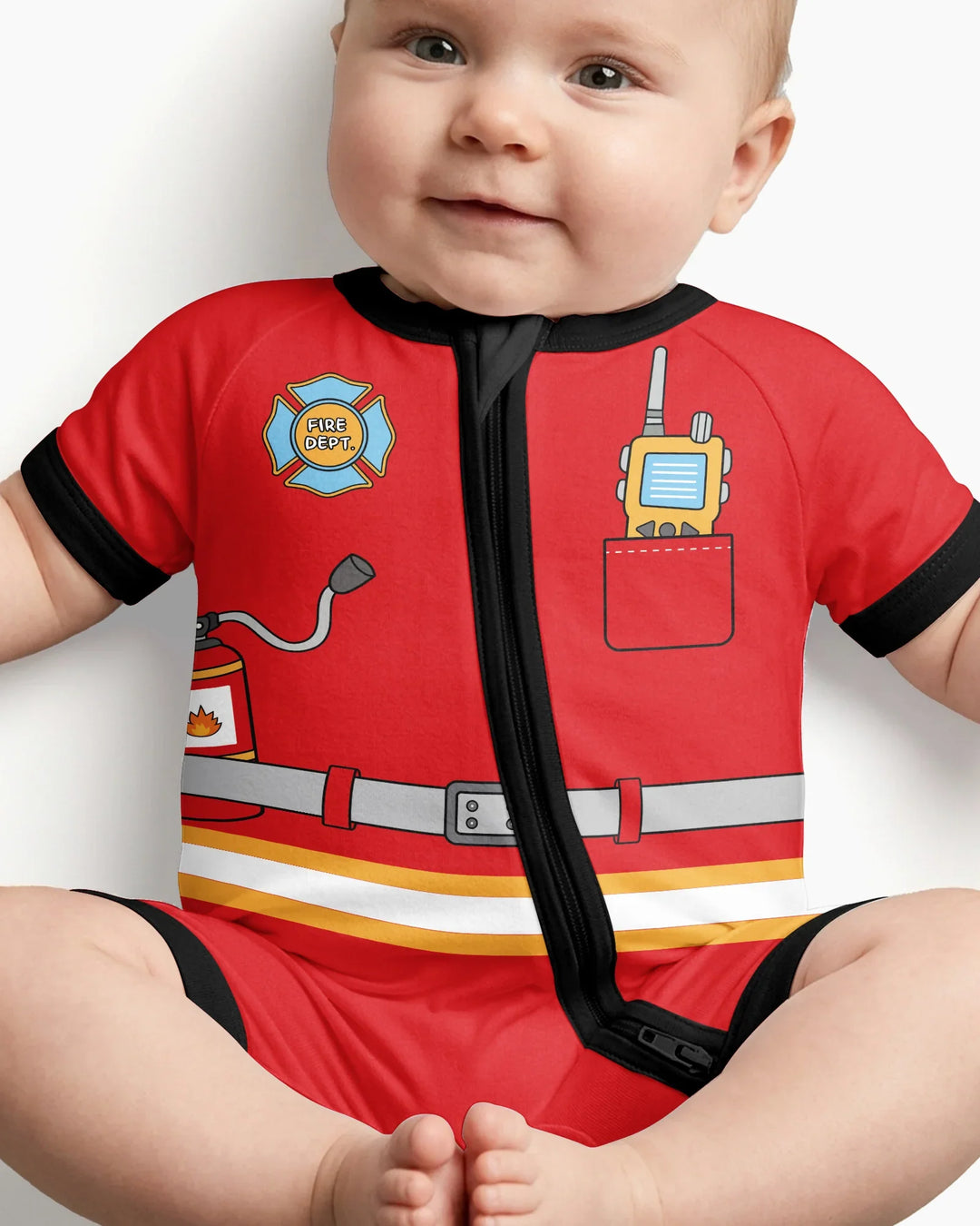 Future Fireman Crew Bamboo Shorty Zippy