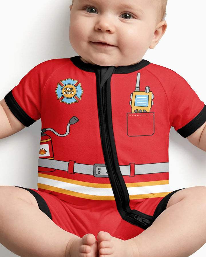 Future Fireman Crew Bamboo Shorty Zippy