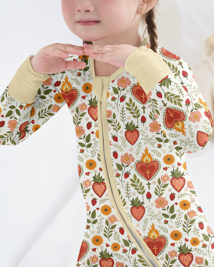 Sacred Blooms Bamboo Convertible Zippy
