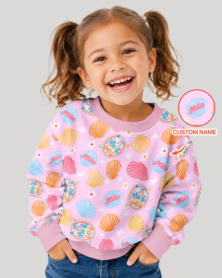 Mermaid Back To School Bamboo Crewneck Sweatshirt