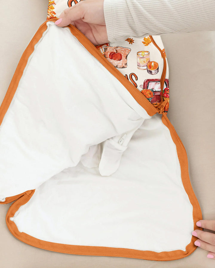 Fall Tis the Season Bamboo Sleep Bag