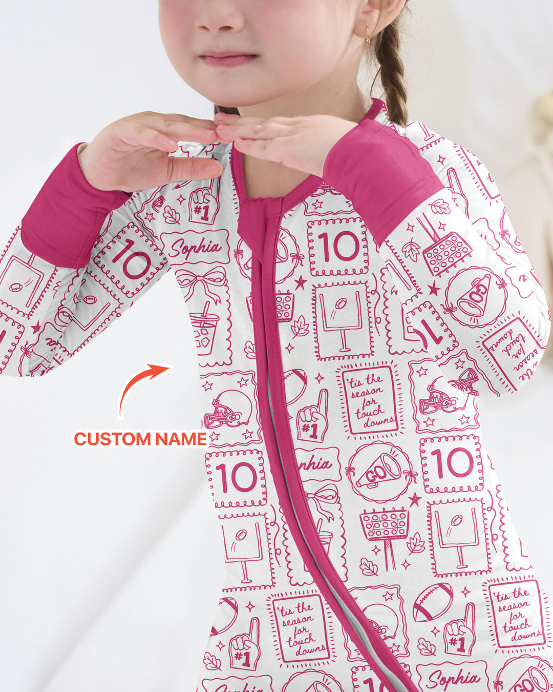 Custom Name Friday Night Lights Bamboo Convertible Zippy