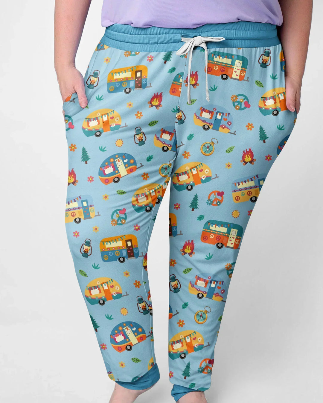 Happy Little Camper Women Pajama Set