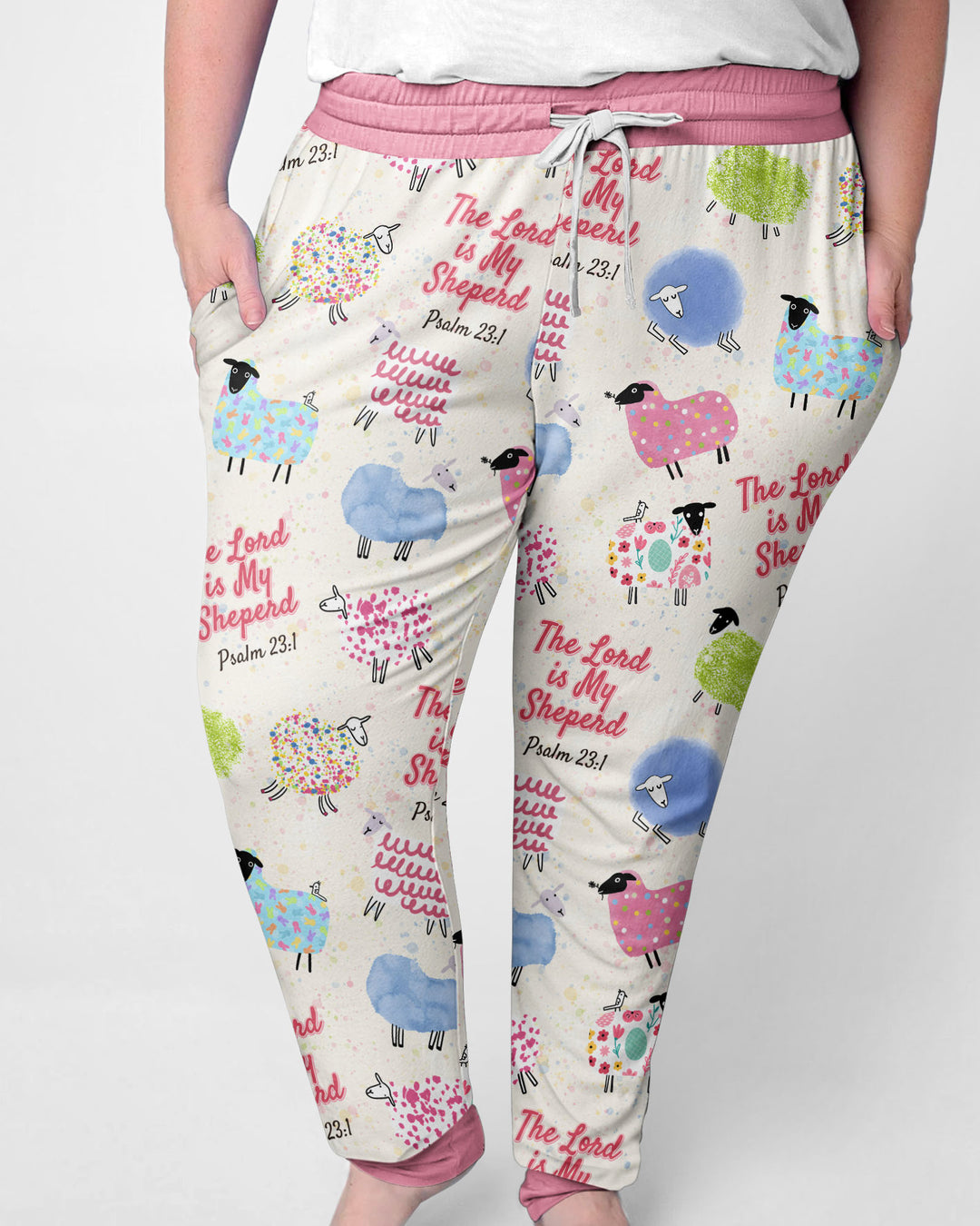 The Lord Is My Shepherd Psalm 23 Bamboo Women Pajama Set