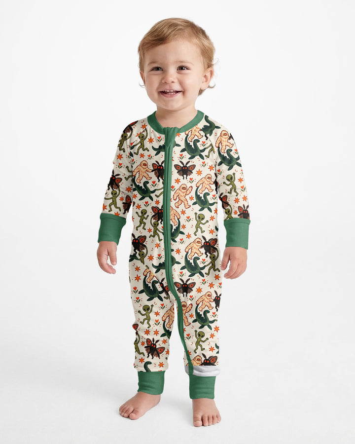 Dancing Cryptids Bamboo Convertible Zippy