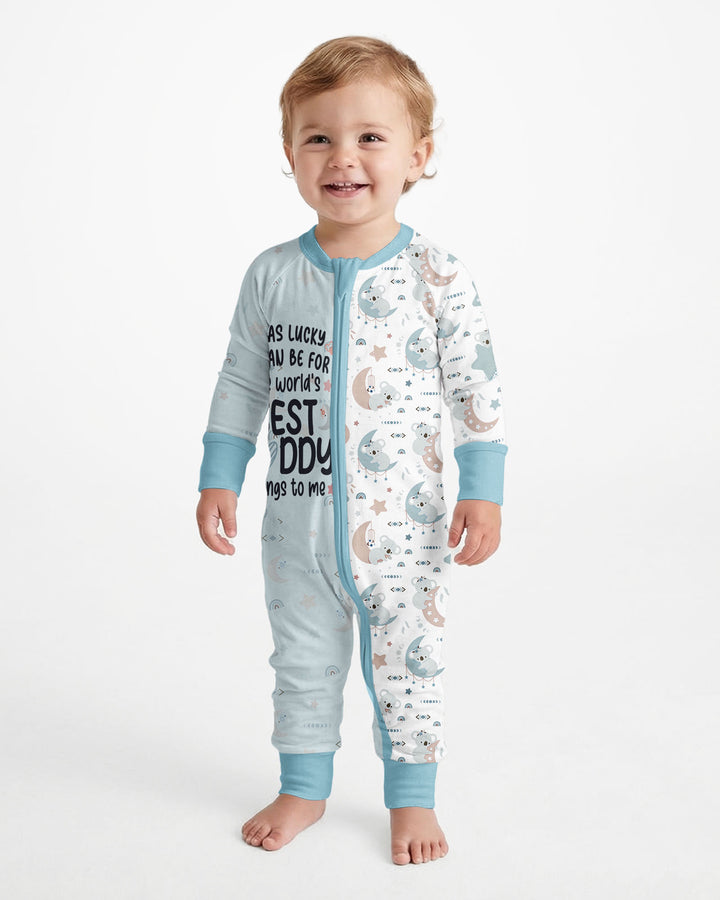 The World's Best Daddy Belongs To Me Bamboo Convertible Zippy