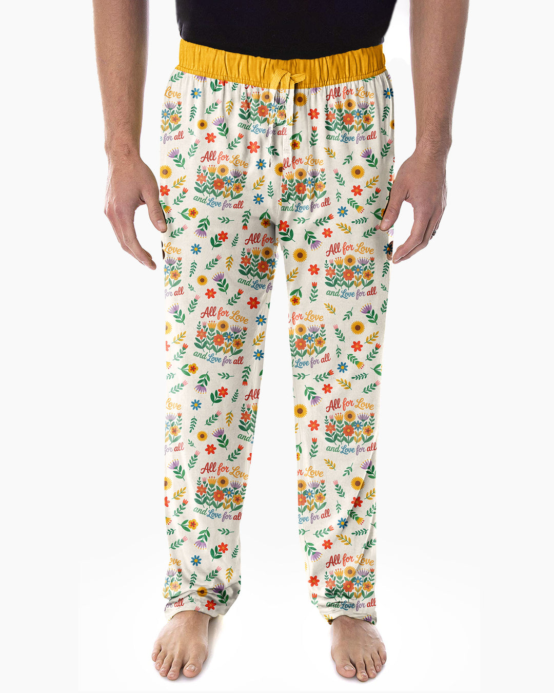 Love For All Family Matching Bamboo Men's Pajama Set