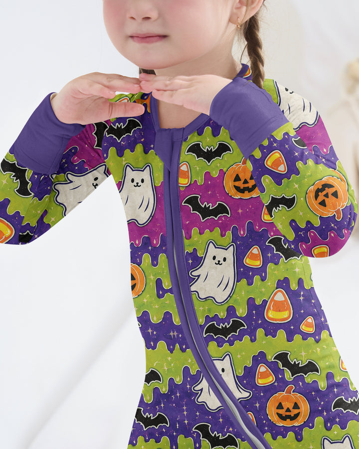 Spooky Slime Cuties Bamboo Convertible Zippy