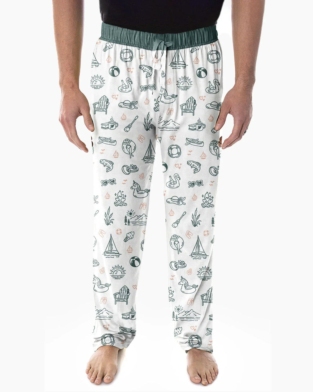 Lake Vibe Bamboo Men's Pajama Set