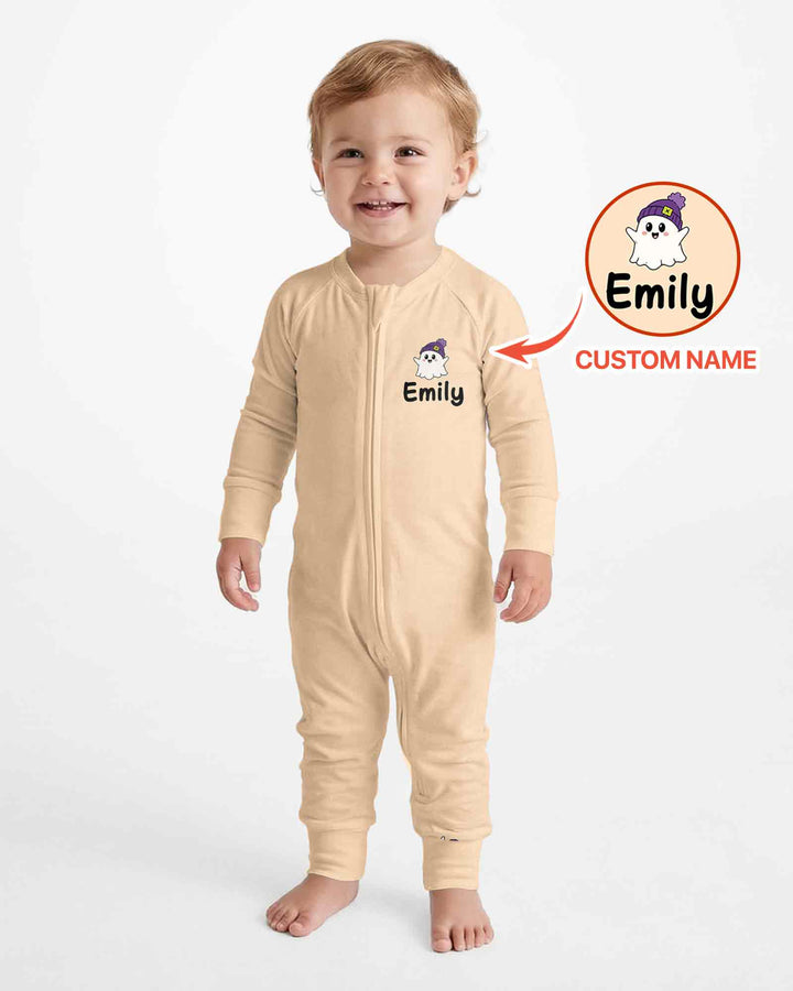 Personalized Boo Crew Halloween Ghost Group Spooky Bamboo Convertible Zippy