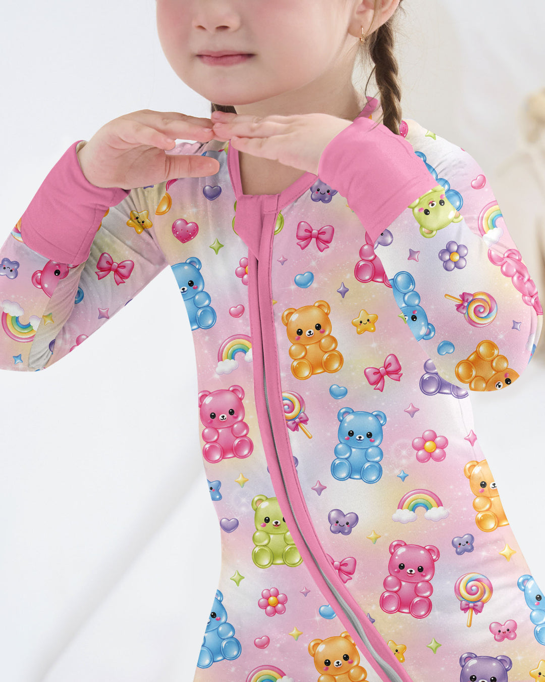 Gummy Bear Candyland Bamboo Convertible Zippy