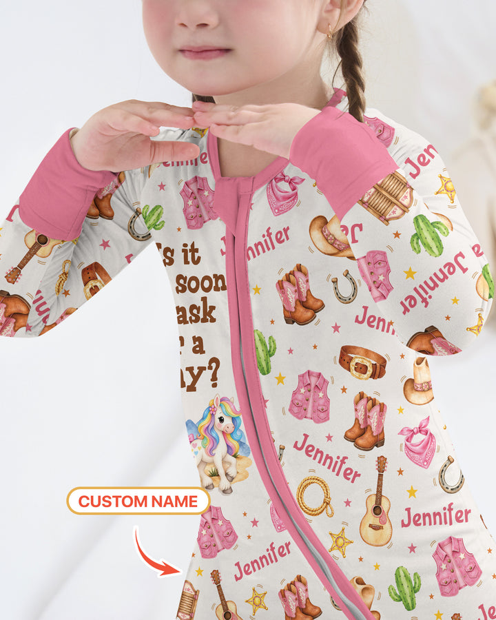 Is It Too Soon To Ask For A Pony Custom Name Bamboo Convertible Zippy