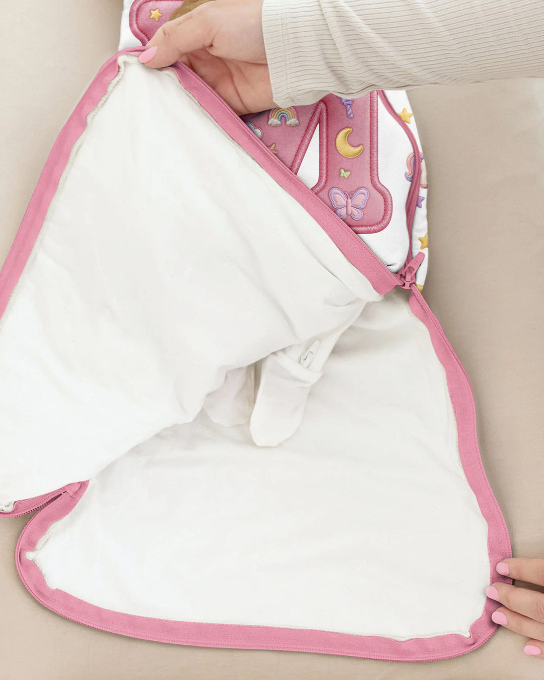 Custom Dream Initial Bamboo Sleep Bag