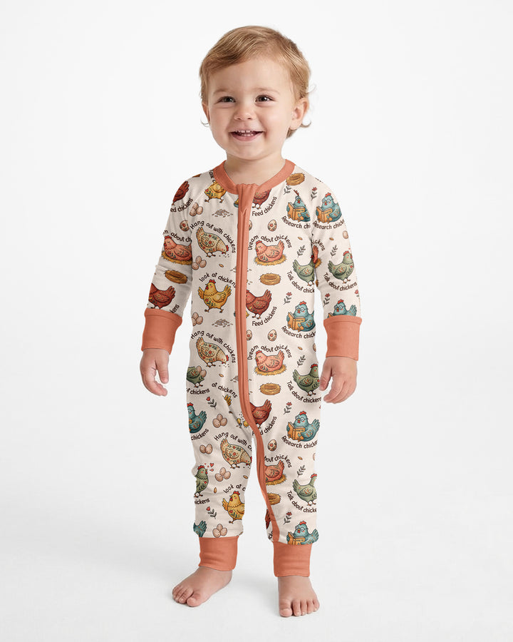 Chicken Lover Bamboo Convertible Zippy