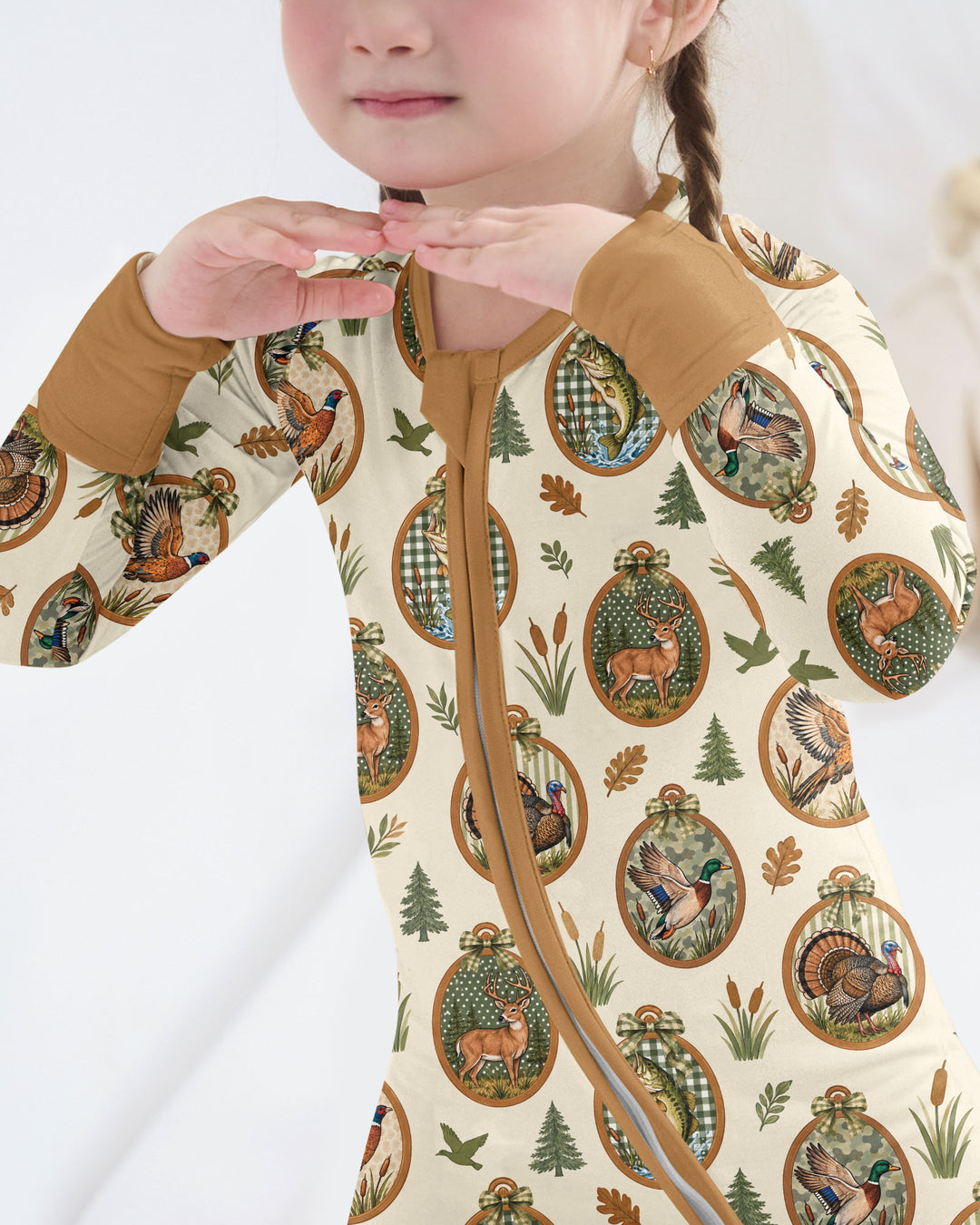 Hunting Season Family Matching Bamboo Convertible Zippy
