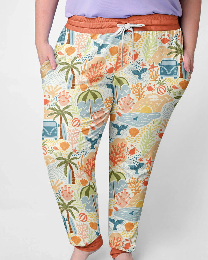 Beachy Boho Bamboo Women Pajama Set