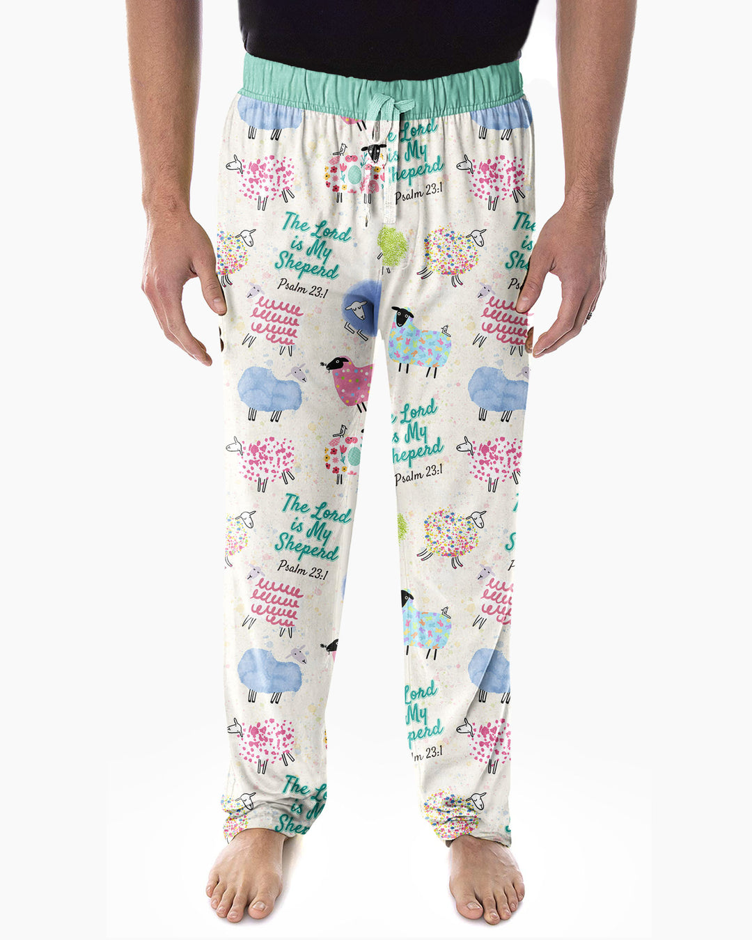 The Lord Is My Shepherd Psalm 23 Bamboo Men's Pajama Set