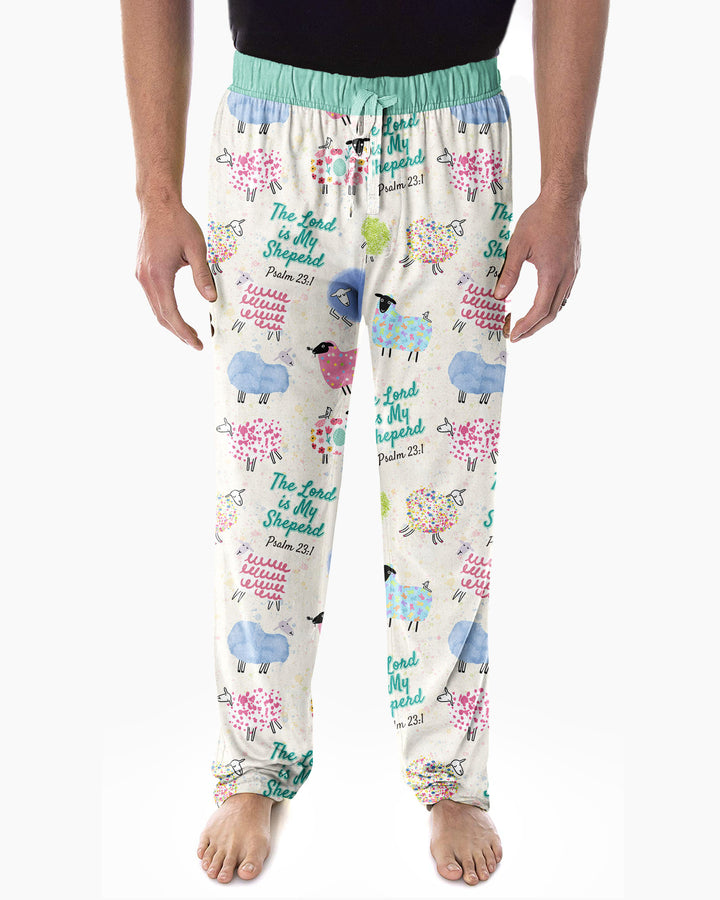 The Lord Is My Shepherd Psalm 23 Bamboo Men's Pajama Set