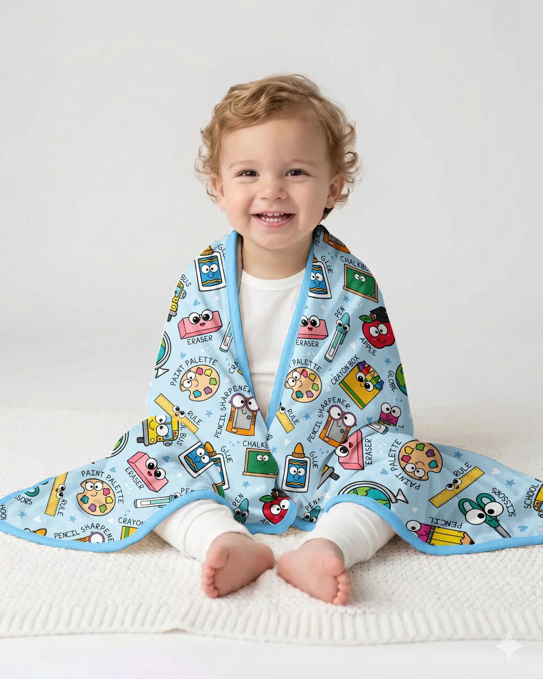 Happy School Pals Bamboo Blanket