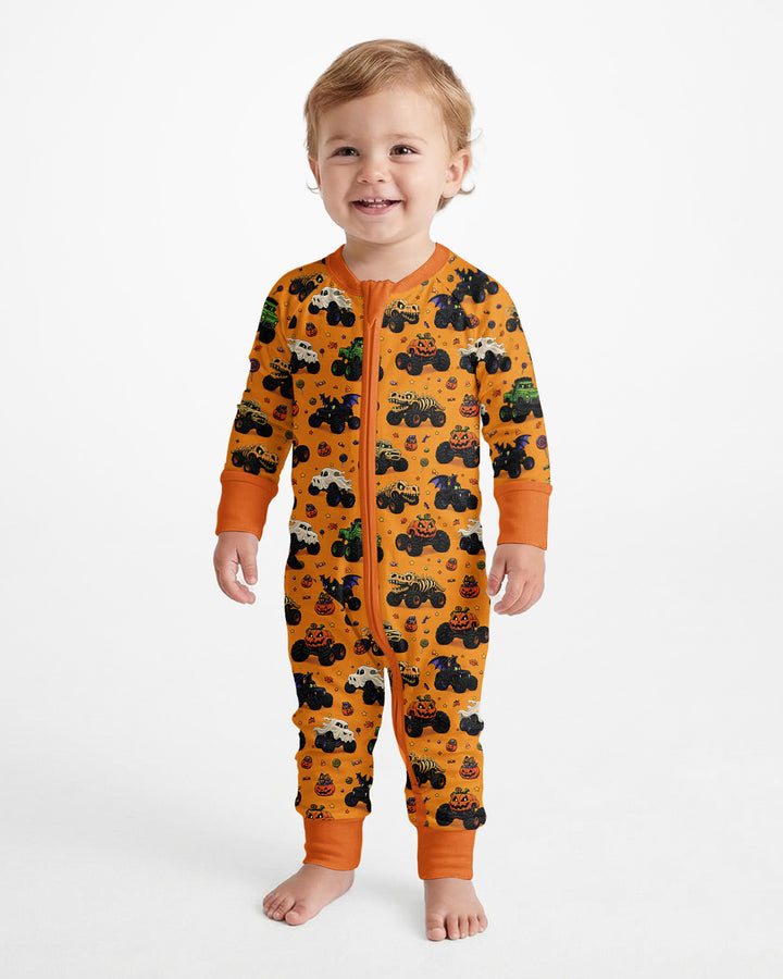 Spooky Monster Truck Bamboo Convertible Zippy