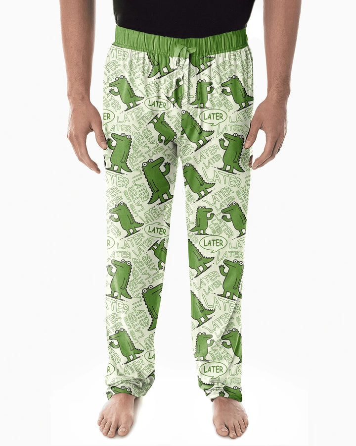 See you later, alligator! Bamboo Men's Pajama Set
