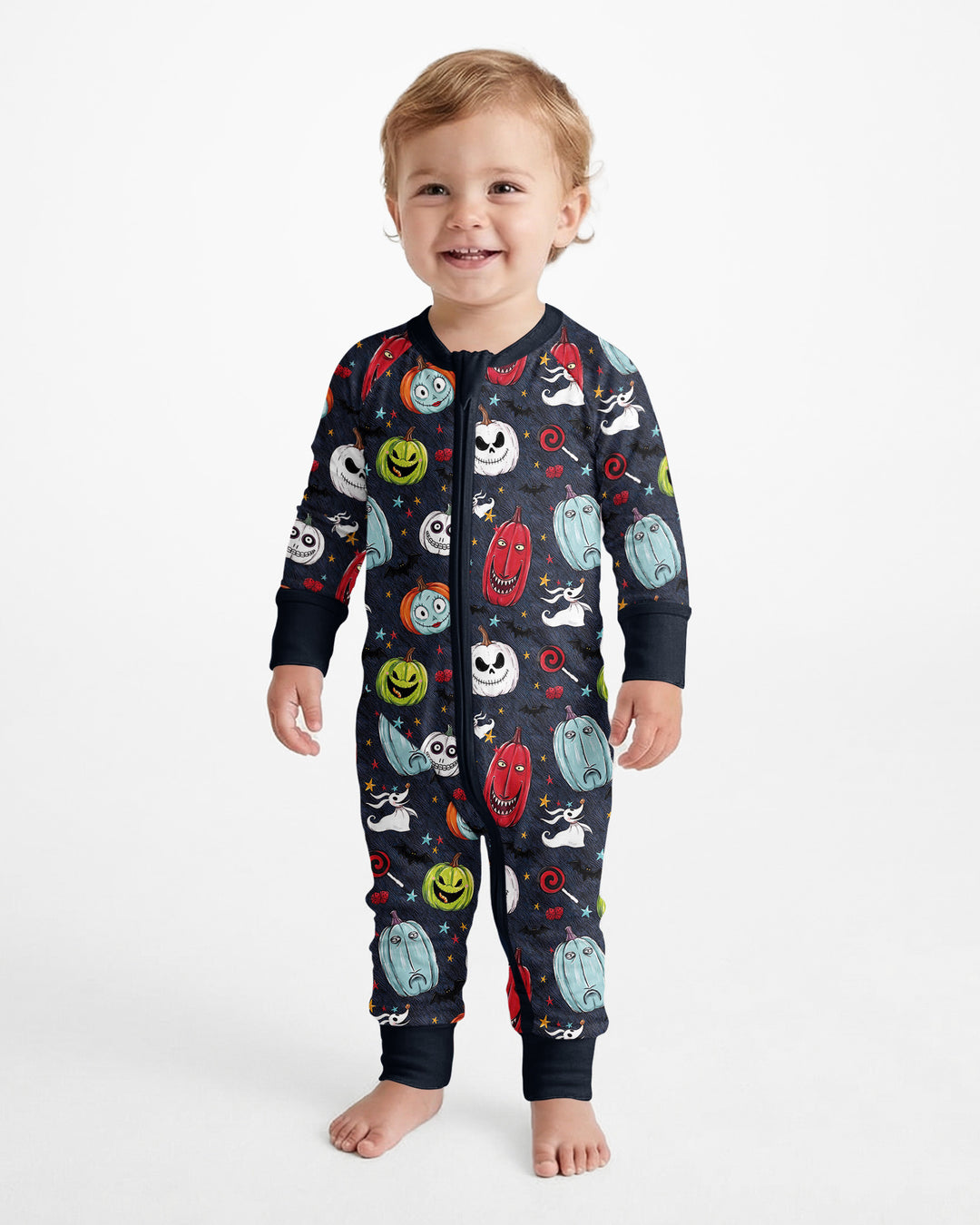Nightmare Pumpkin Bamboo Convertible Zippy