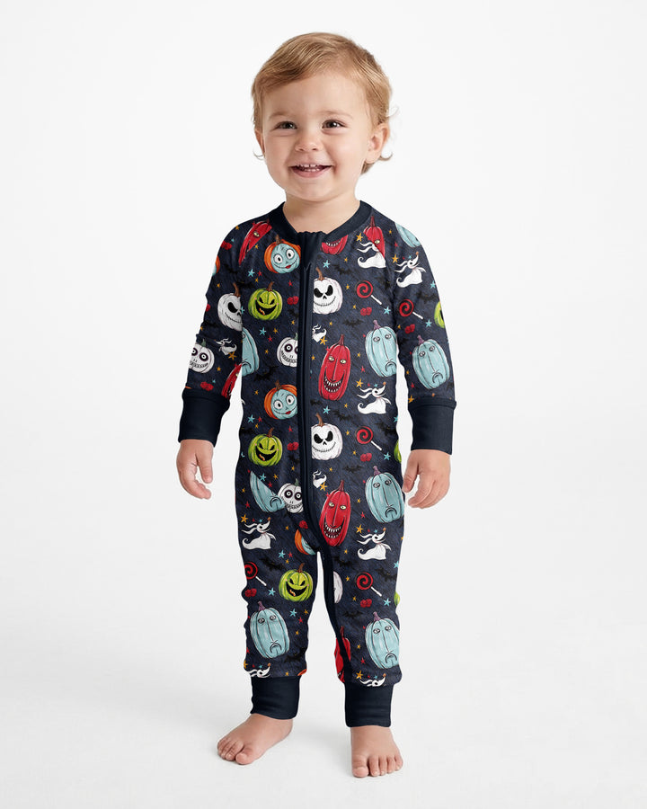 Nightmare Pumpkin Bamboo Convertible Zippy