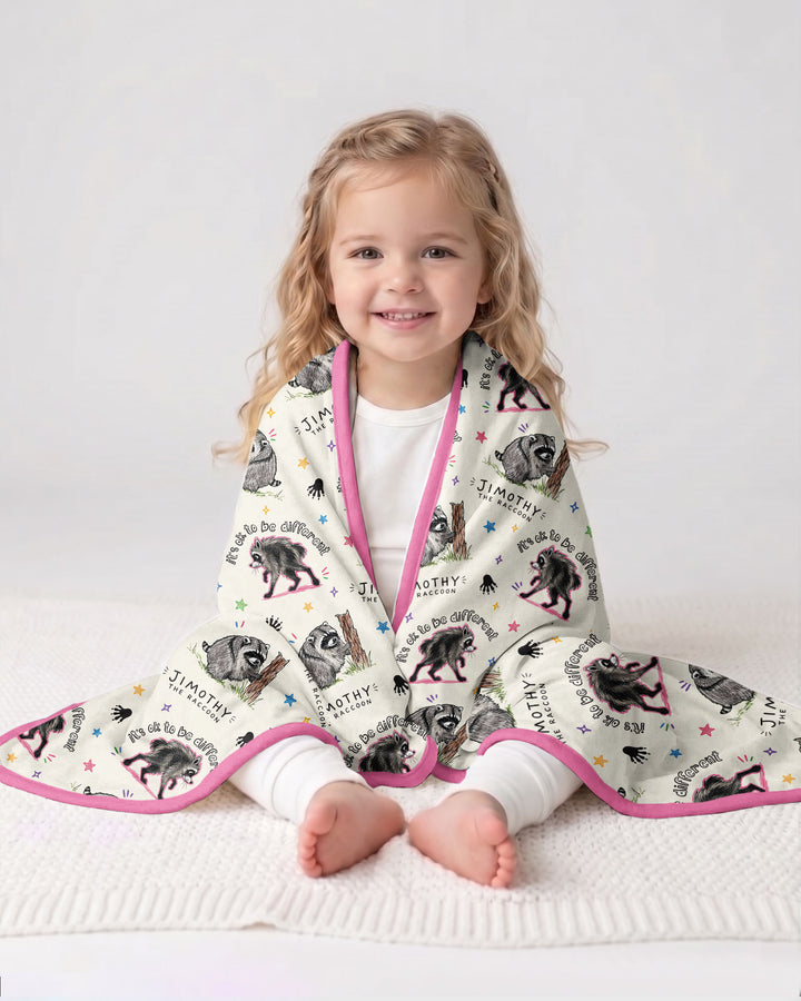 It's Okay to be Jimothy Bamboo Blanket