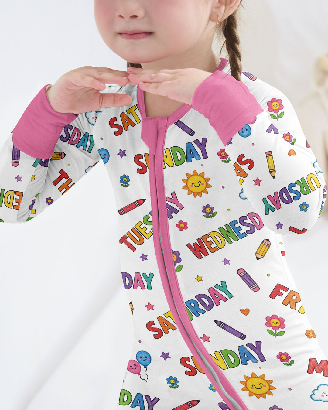 Days of the Week Bamboo Convertible Zippy