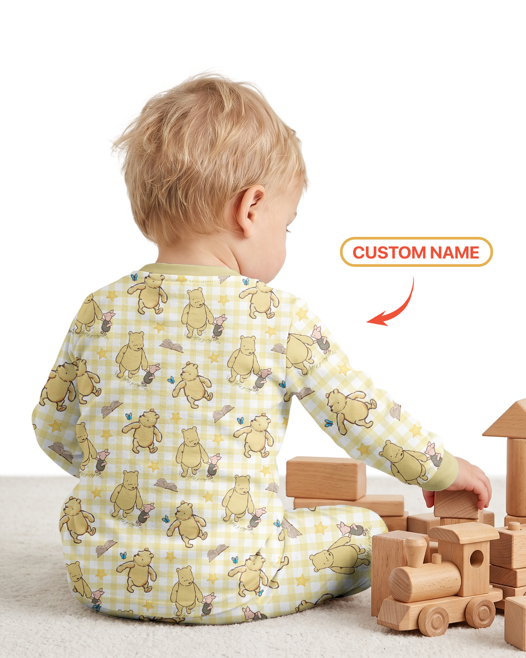 Custom Name Littlest Book Club Member Bamboo Two Piece Long Sleeve Pajama Set