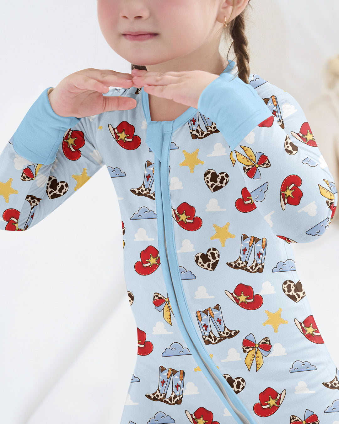 Cowboy Story Bamboo Convertible Zippy