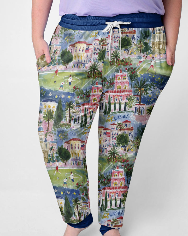 Soccer Tour 2026 Bamboo Women Pajama Set