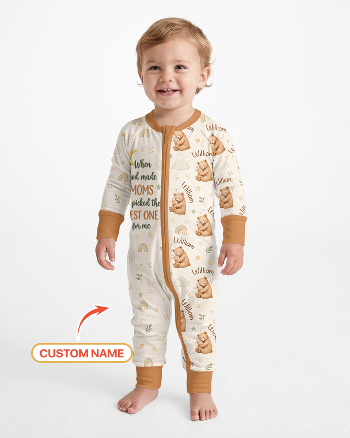 When God Made Moms Bamboo Convertible Zippy