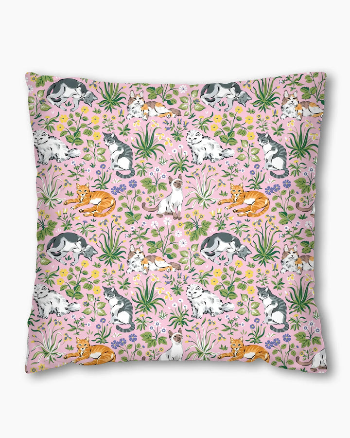 Kitten Garden Family Matching Bamboo Pillow Case