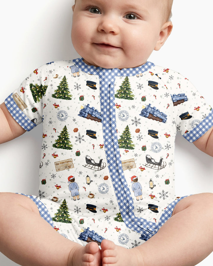 North Pole Adventure Bamboo Shorty Zippy