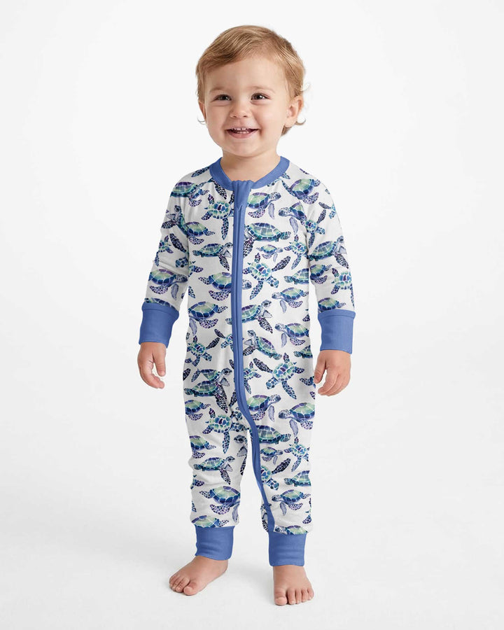 Sea Turtle Dream Bamboo Convertible Zippy