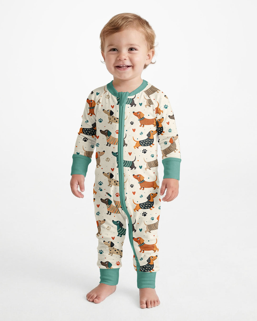 Cartoon Dachshund Bamboo Convertible Zippy