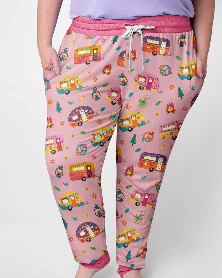 Happy Little Camper Women Pajama Set