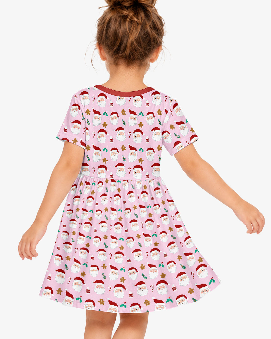 Christmas Sweet Santa Bamboo Twirl Dress