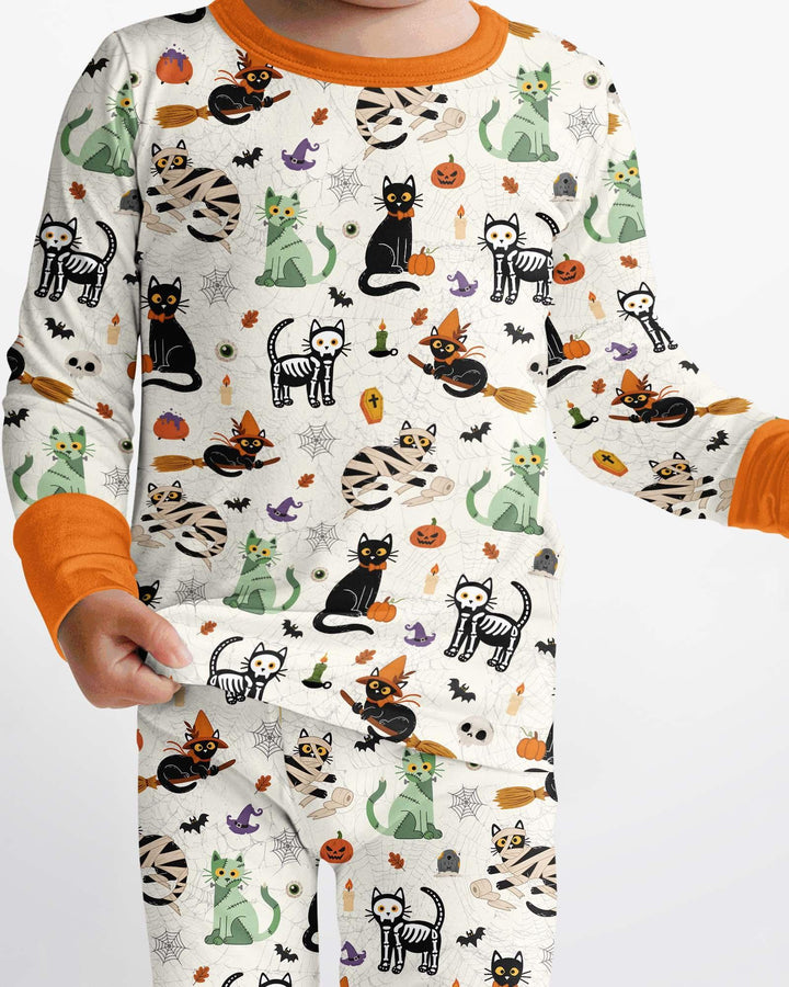 Template Bamboo Two Piece Long Sleeve Pyjamas Set