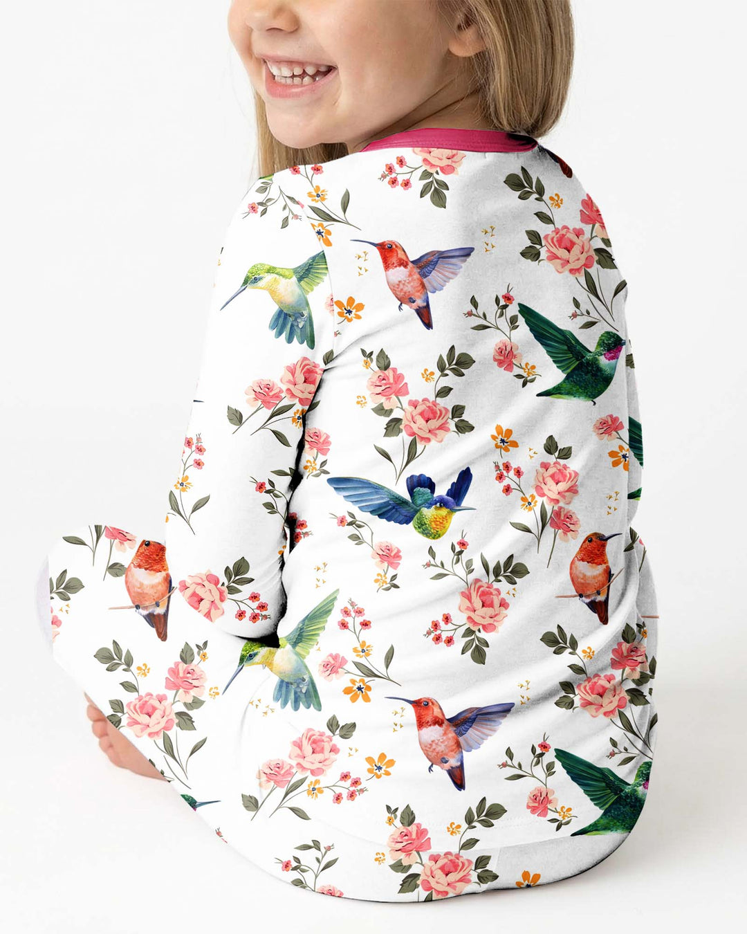 Template Bamboo Two Piece Long Sleeve Pyjamas Set