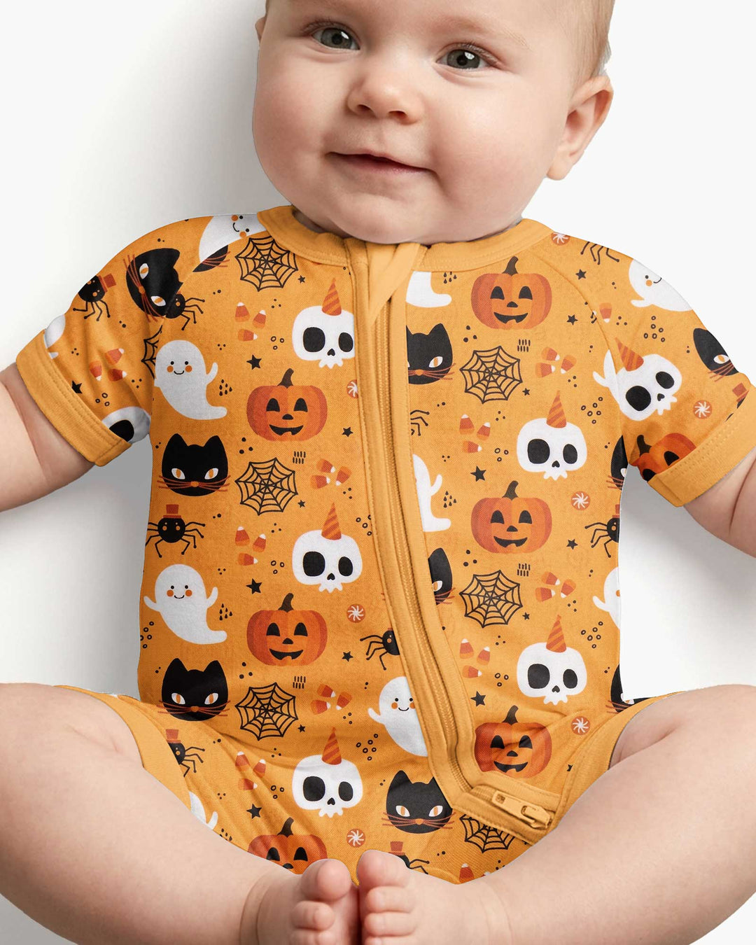 Halloween Party Bamboo Shorty Zippy