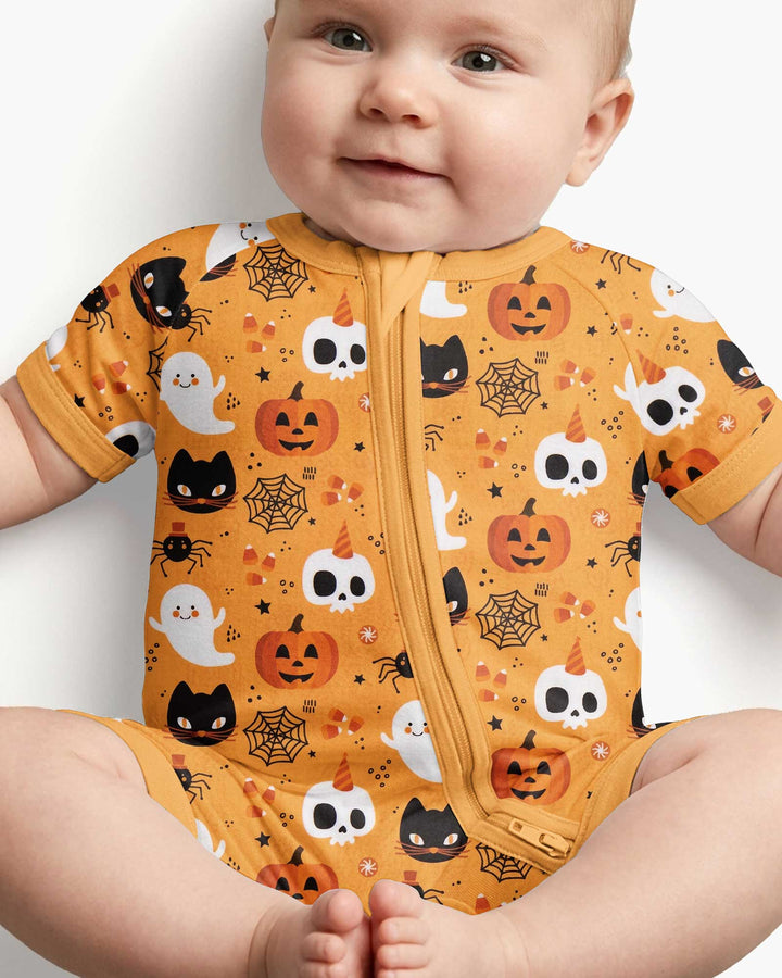 Halloween Party Bamboo Shorty Zippy