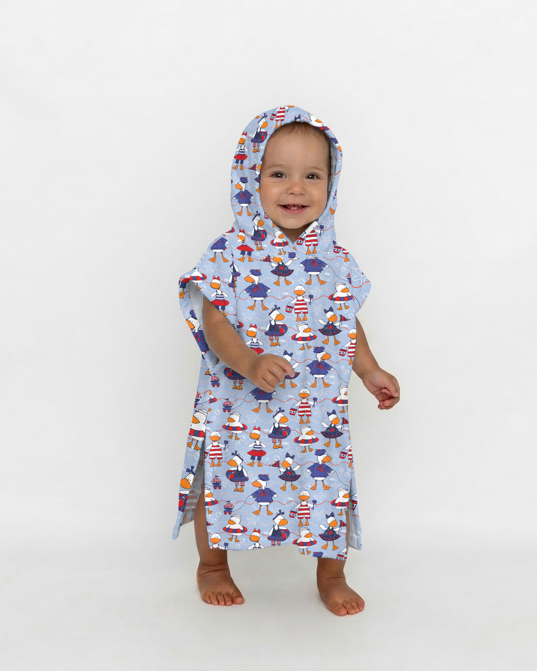Freedom Floaties Family Matching Bamboo Swim Poncho